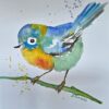 Watercolor Birds 02